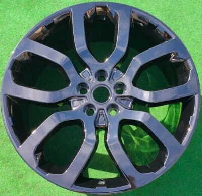 Factory Range Rover Wheel Perfect Original OEM 22 inch Black Land LR037747 72247 - Image 1 of 4