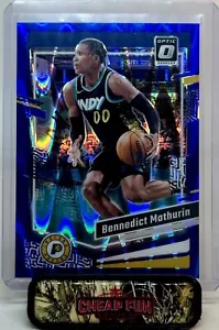 BENNEDICT MATHURIN 2023-24 PANINI DONRUSS OPTIC BLUE SEISMIC PRIZM 44/249 122 - Bild 1 von 3