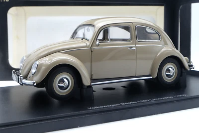 1/18 AUTOart Volkswagen Beetle 1200 Limusina 1955 Beige Modelo Coche Estado B Foto 1 de 4