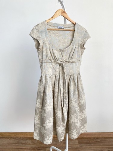 Abito Moschino economico e chic stampato floreale taglia IT 42