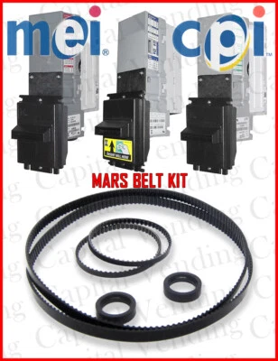Mars MEI Series 2000 Belt Kit Options AE & VN Dollar Bill Validators Acceptors
