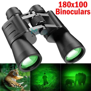 Military Army 180x100 Binoculars Night Vision Prism High Clarity 3000M Telescope - Picture 1 of 17