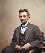 President Abraham Lincoln Colorized Portrait Picture Photo Print 8"x10"