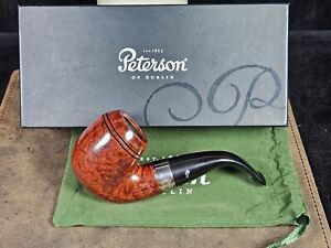 Unsmoked 2011 Peterson Sherlock Holmes Baskerville P-Lip Tobacco Smoking Pipe