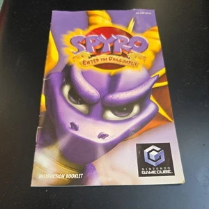 SPYRO ENTER THE DRAGONFLY INSTRUCTION BOOKLET MANUAL ONLY for NINTENDO GAMECUBE - Picture 1 of 2