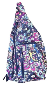 Vera Bradley Disney Sensational 6 French Paisley Slingback Backpack Purse New - Picture 1 of 10