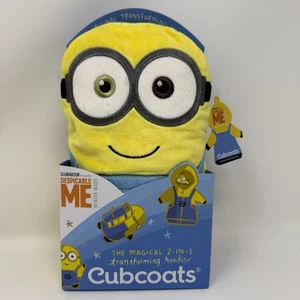 Cubcoat 2T Bob Minions Hoodie Jacket Transforming Fleece Plush Despicable Me New - Picture 1 of 10
