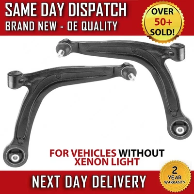 ABARTH 500C / 595C / 695C 2008-ON FRONT SUSPENSION WISHBONE CONTROL ARMS X2 KIT - Image 1 of 4