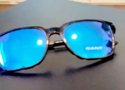 Gafas de sol suecas de lujo GANT azul espejo Foto 1 de 3