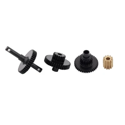 11T 37T 40T Metal Gearbox Gear Set For TRX4M 1/18 RC Car Upgrade Accessories R - Image 1 of 4