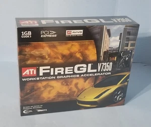 ATI FIREGL V7350 1GB PCI-EGDDR3  Video Card 100-505143 New sealed - Picture 1 of 4