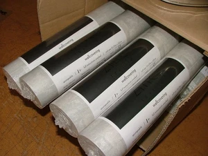 12 Rolls Romo / Zinc Textiles Balzac Frost Wallpaper RRP £1260.00 - Imagen 1 de 10