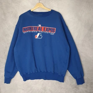 Vintage Montreal Expos Pullover Herren Large MLB Baseball Authentic Collection 2000 - Bild 1 von 22