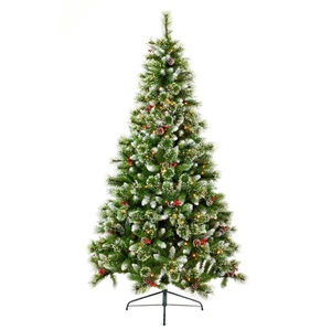 The Tree Company Pre-lit Christmas Tree Sugar Berries and Cones 6 Ft Green   - Picture 1 of 4