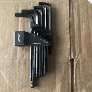 HUSKY Metric Long Arm Hex Key Set Allen Wrench Color Coded (13-Piece) - Picture 1 of 1