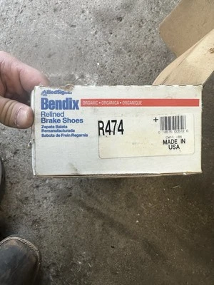 Zapatas de freno Ford Mustang Falcon 1965 1966 1967 1968 nuevas 6 cilindros 200 Fastback Foto 1 de 3