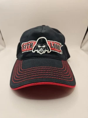 Disney Star Wars SITH LORD Gorra Gorra Negra Roja Gorra Ajustable Correa Nueva con Etiquetas Rara Foto 1 de 4