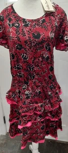 New Matilda Jane Women Ruffled Dress Size Small - Picture 1 of 7