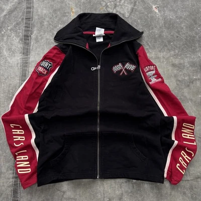 Chaqueta de Pista Bordada Tierra Cars Parques Disney De Colección Y2K Foto 1 de 4