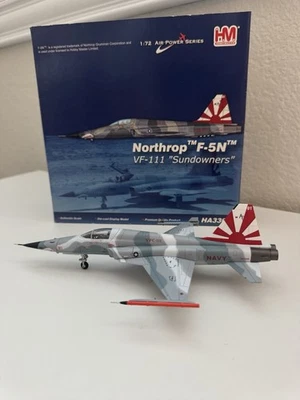 Hobby Master 1/72 HA3301 F-5N Tiger II USN VFC-111 Sundowners, Key West Florida - Image 1 of 4