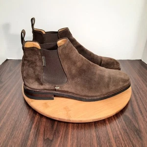 Russell And Bromley Burlington Herren Größe 44 US 10,5 Stiefel Braun Wildleder Chelsea - Bild 1 von 10