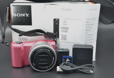 Cámara digital Sony Alpha A5000 20,1 MP kit plateado con lente de 16-50 mm envío gratuito #C17 Foto 1 de 4