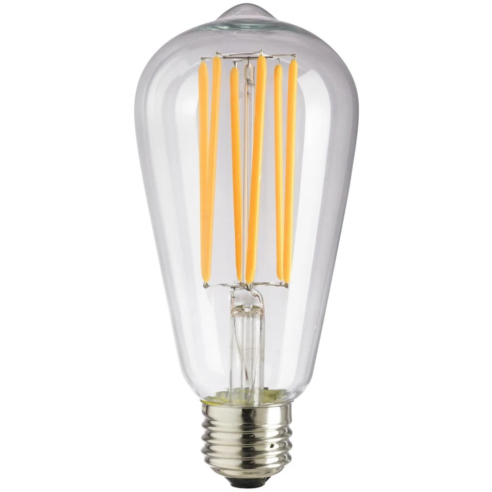 SUNLITE 80461-SU LED Vintage S19 Edison 6w Light Bulb 2200K Warm White - Image 1 of 1