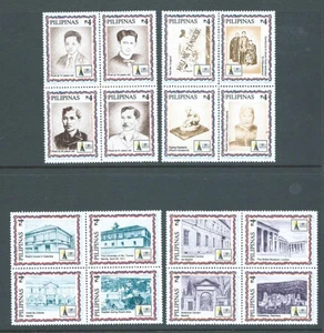 PHILIPPINEN 1996 SG2956/74 set 16 in 4 bks of 4 Exh Manila's Death u/m cat £22 - Bild 1 von 1