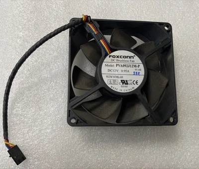 for FOXCONN PVA092J12M-P Fan 12V 90x90x32mm 4-Pin Case CPU Cooling Fan 0.95A  - Image 1 of 2