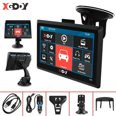 Xgody 504 5 Zoll Bluetooth GPS Navigationssystem  ( 8 GB) - Bild 1 von 4