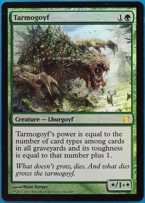 Tarmogoyf FOIL Modern Masters PLD Green Mythic Rare CARD (486422) ABUGames - Image 1 of 2