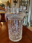 Waterford Crystal Round Lismore Castle Vase Rare