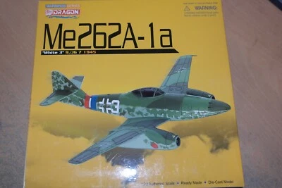 DRAGON WINGS 1:72 MESSERSCHMITT  262A-1A WHITE 3 9 / JG7  1945  50186 - Image 1 of 3
