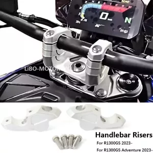 For BMW R1300GS R 1300 GS Adventure 2023 - Handlebar Risers Mount Clamp Adapter - Bild 1 von 9