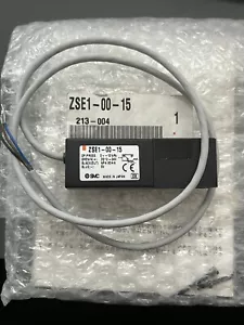 SMC ZSE1-00-15 Compact Pressure Switch For Zm Vacuum System - Picture 1 of 1