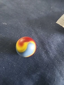 Rare Find, Vintage Akro Corkscrew Superman Shooter Marble 3/4”-7/8” - Picture 1 of 5