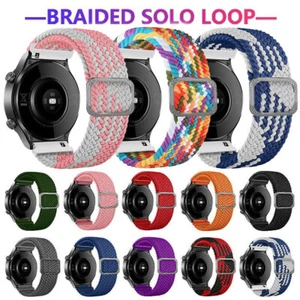 Loop Braided Nylon Strap Watch Band For Samsung Gear S3 Frontier/Classic 42 46mm - Picture 1 of 36
