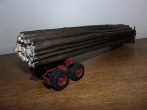 DEFECT 1/43 semi remorque Wood Transport de bois camion Truck trailer rimorchio - Foto 1 di 6