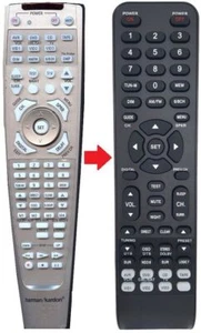 Mando a distancia de reemplazo adecuado para Harman Kardon AVR130 | AVR130RDS | AVR147 - Imagen 1 de 2