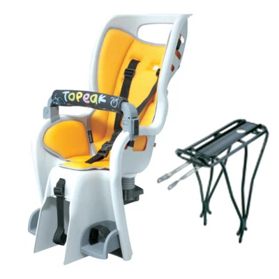 Asiento de bebé de bicicleta Topeak BabySeat II con soporte trasero se adapta a ruedas de 26" / 27,5" / 700c Foto 1 de 4