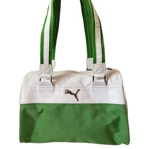 Puma Y2K Dazzle Grip verde tela mini borsone borsetta borsetta vintage anni 90 - Foto 1 di 13