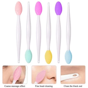 Blackhead Remove Nose Clean Brush Lip Exfoliating Facial Cleansing Face Scrub = - Picture 1 of 18