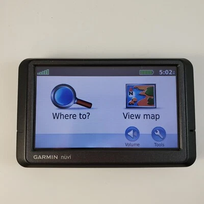Garmin Nuvi 205W GPS Navigator Bundle with Case Charger Manual Tested - Image 1 of 4