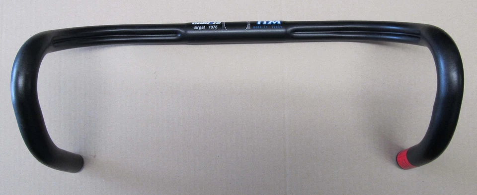 Manillar de bicicleta de carreras ITM 41 cm Mantis Anatomica 43 25,8 mm negro nuevo 240 gramos Foto 1 de 2