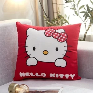 US SellerHello Kitty Pillow Case Zipper Closure 18 x 18 inches - Picture 1 of 4