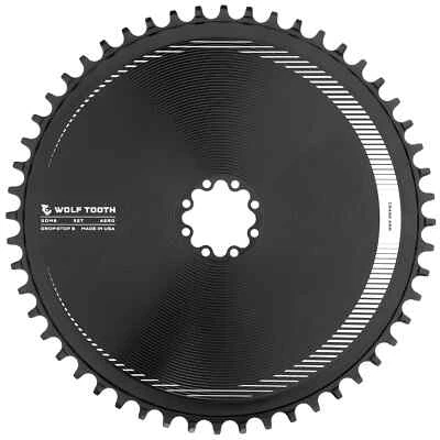 Wolf Tooth Aero Direct Mount Chainring for SRAM 8-Bolt Gravel / Road Cranks