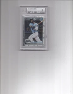2020 Bowman Chrome Randy Arozarena Rookie Card #11. BGS Graded Mint 9 - Picture 1 of 2