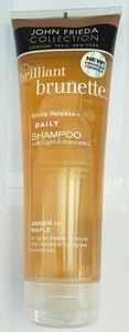John Frieda Brilliant Brunette Shine Release Shampoo OR Conditioner 250ml - Picture 1 of 8