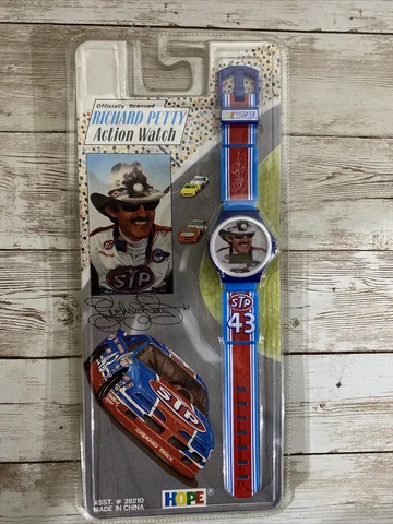 Richard Petty Action Watch NASCAR 43 STP Factory Sealed Vintage Race Car 1992 Cover