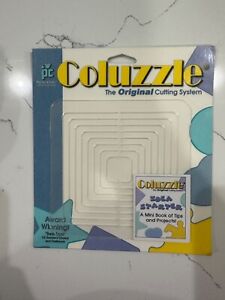 Provo Craft Coluzzle Cutting System Nested Square Template Stencil Scrapbook